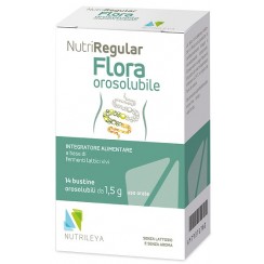 NUTRIREGULAR FLORA 14 BUSTINE OROSOLUBILI