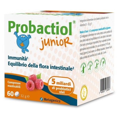 PROBACTIOL JUNIOR 56 COMPRESSE MASTICABILI NEW PROBACTIOL JUNIOR 56 COMPRESSE MASTICABILI NEW