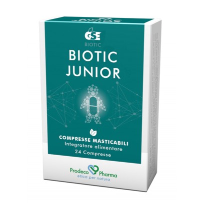 GSE BIOTIC JUNIOR 24 COMPRESSE MASTICABILI