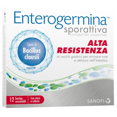 ENTEROGERMINA SPORATTIVA 12 BUSTINE ORODISPERSIBILI ENTEROGERMINA SPORATTIVA 12 BUSTINE ORODISPERSIBILI