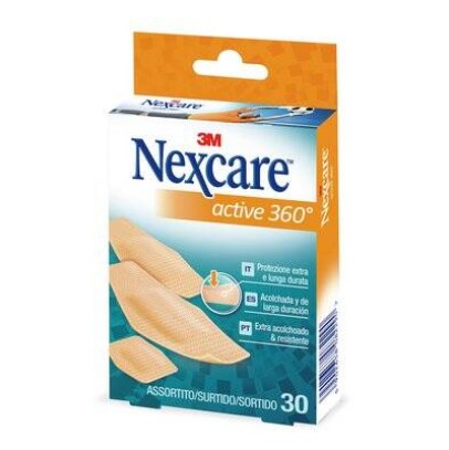 CEROTTO NEXCARE ACTIVE 360 GRADI 30PEZZI ASSORTITI CEROTTO NEXCARE ACTIVE 360 GRADI 30PEZZI ASSORTITI