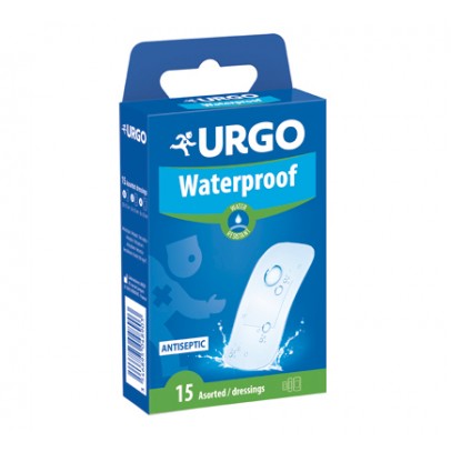 CEROTTO URGO WATERPROOF 15 PEZZI ASSORTITI