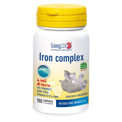 LONGLIFE IRON COMPLEX 100 COMPRESSE