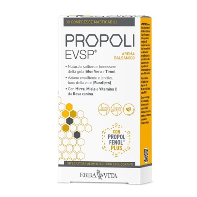 PROPOLI EVSP 30 COMPRESSE PROPOLI EVSP 30 COMPRESSE