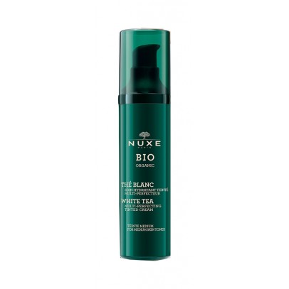 NUXE BIO ORGANIC THE' BLANC SOIN HYDRATANT TEINTE' MULTI PERFECTEUR TEINTE MEDIUM 50 ML