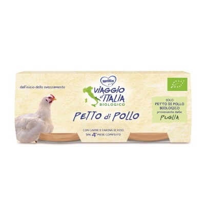 VIAGGIO ITALIA OMOGENEIZZATO PETTO POLLO 2 X 80 G VIAGGIO ITALIA OMOGENEIZZATO PETTO POLLO 2 X 80 G