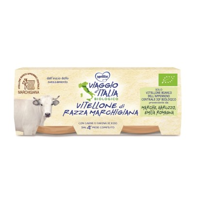 VIAGGIO ITALIA OMOGENEIZZATO VITELLONE 2 X 80 G VIAGGIO ITALIA OMOGENEIZZATO VITELLONE 2 X 80 G