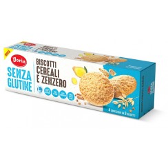 DORIA BISCOTTI CEREALI-ZENZERO