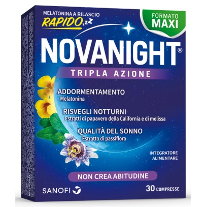 NOVANIGHT 30 COMPRESSE RILASCIO RAPIDO NOVANIGHT 30 COMPRESSE RILASCIO RAPIDO