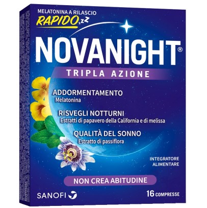 NOVANIGHT 16 COMPRESSE RILASCIO RAPIDO