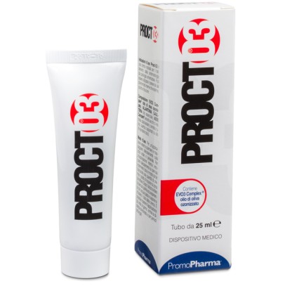 PROCTO3 CREMA PER TRATTAMENTO EMORROIDI 25 ML