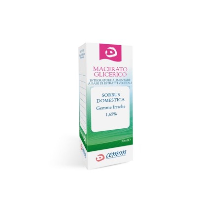 SORBUS DOMESTICA GEMME MACERATO GLICERICO 30 ML SORBUS DOMESTICA GEMME MACERATO GLICERICO 30 ML