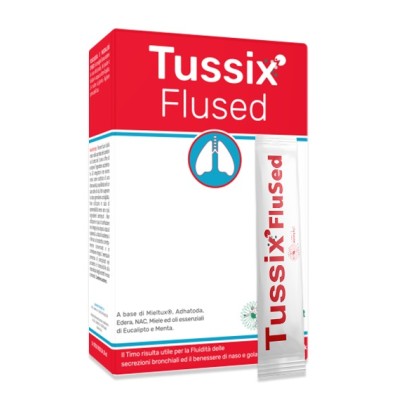 TUSSIX FLUSED 14 STICK PACK 10 ML