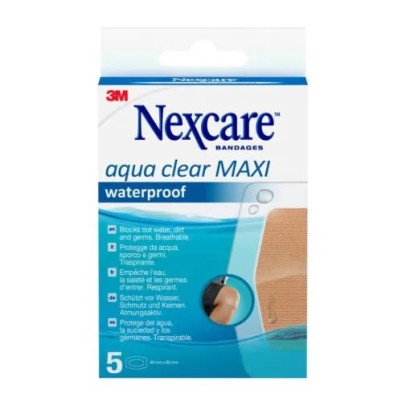 CEROTTO NEXCARE AQUA 360 60X89 MAXI 5 PEZZI CEROTTO NEXCARE AQUA 360 60X89 MAXI 5 PEZZI