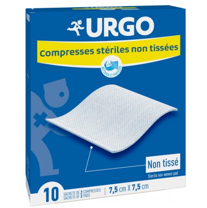 URGO CPR STER COT 7,5X7,5 10PZ