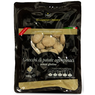 MASSIMO ZERO GNOCCHI AGLI SPINACI 500 G