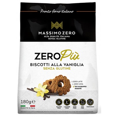 MASSIMO ZERO ZERO PIU' BISCOTTI ALLA VANIGLIA 180 G