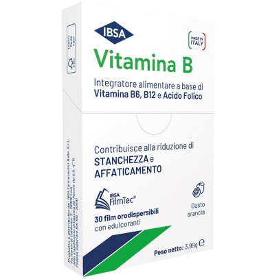VITAMINA B IBSA 30FILM ORALI VITAMINA B IBSA 30FILM ORALI
