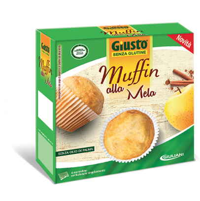 GIUSTO SENZA GLUTINE MUFFIN ALLA MELA 200 G