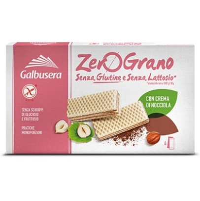 ZEROGRANO WAFER NOCCIOLA 180 G ZEROGRANO WAFER NOCCIOLA 180 G