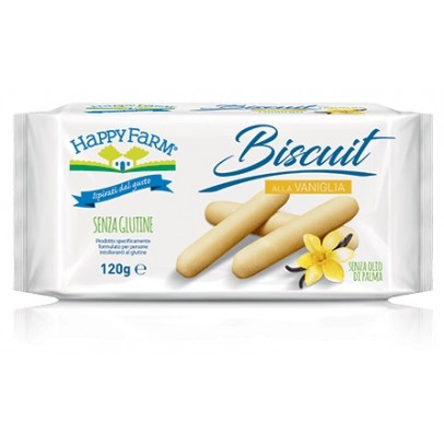 HAPPY FARM BISCUIT VANIGLIA 120 G