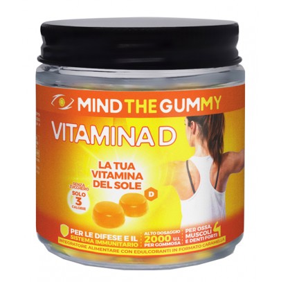 MIND THE GUMMY VIT.D 30CARAMEL