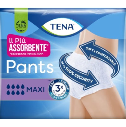 PANNOLONE PULL UP TENA PANTS MAXI TAGLIA MEDIUM 8 PEZZI PANNOLONE PULL UP TENA PANTS MAXI TAGLIA MEDIUM 8 PEZZI