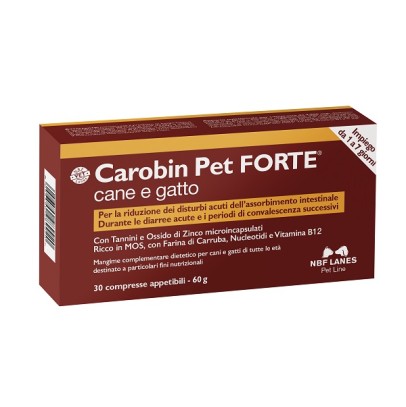 CAROBIN PET FORTE 30CPR CAROBIN PET FORTE 30CPR