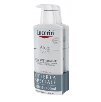 EUCERIN BIPACCO ATOPI OLIO DETERGENTE 400 ML