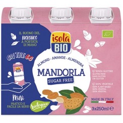 ISOLA BIO BEVANDA MANDORLA ON THE GO 3 X 250 ML