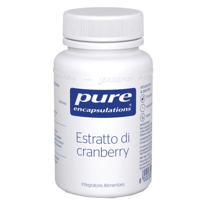 PURE ENCAPSULATIONS ESTRATTO DI MIRTILLO ROSSO 30 CAPSULE