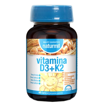 NATURMIL VITAMINA D3+K2 60CPR NATURMIL VITAMINA D3+K2 60CPR