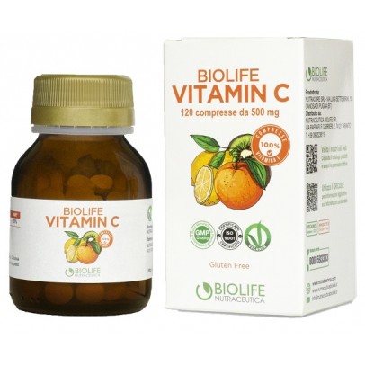 BIOLIFE VITAMIN C 120CPR