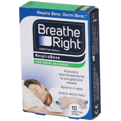 BREATH RIGHT BALSAMICI 10PZ BREATH RIGHT BALSAMICI 10PZ
