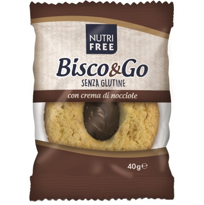 NUTRIFREE BISCO&GO CREMA DI NOCCIOLE 40 G NUTRIFREE BISCO&GO CREMA DI NOCCIOLE 40 G