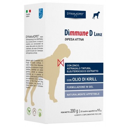 DIMMUNE D LARGE CANI 20 BUSTINE 10 G