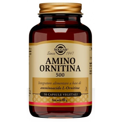 AMINO ORNITINA 500MG 50CPS