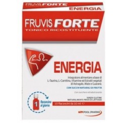 FRUVIS FORTE ENERGIA 10 FLACONCINI DA 10 ML