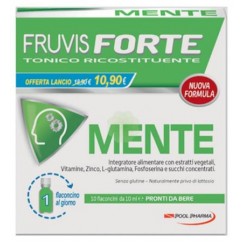 FRUVIS FORTE MENTE 10 FLACONCINI DA 10 ML