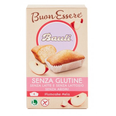 BAULI PLUMCAKE SENZA ALLA MELA 4 PEZZI