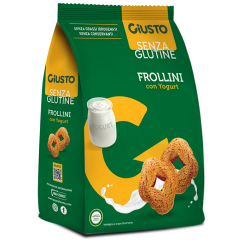 GIUSTO S/G FROLLINI YOGURT250G