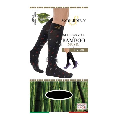 SOCKS FOR YOU BAMBOO MUSIC GAMBALETTO NERO S SOCKS FOR YOU BAMBOO MUSIC GAMBALETTO NERO S