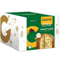 GIUSTO S/G PANETTONE CIOC 500G