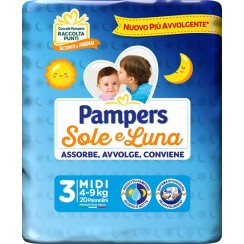 PAMPERS SL MIDI 20PZ