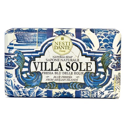 VILLA SOLE SAPONE NATURALE FRESIA BLU DELLE EOLIE 250 G