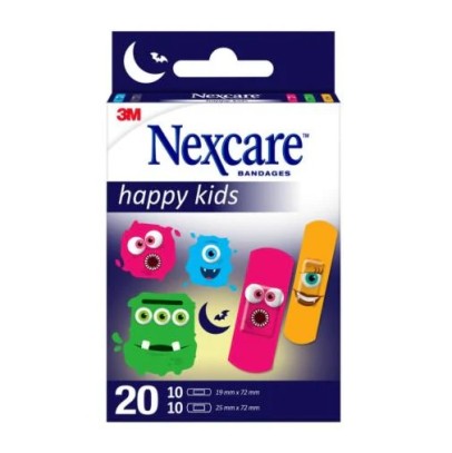 CEROTTI NEXCARE KIDS PLASTERS MONSTERS 20 PEZZI ASSORTITI CEROTTI NEXCARE KIDS PLASTERS MONSTERS 20 PEZZI ASSORTITI