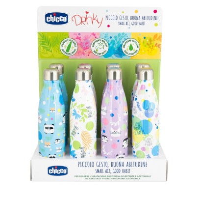 CH BOTTIGLIA INOX 500ML DISPLA CH BOTTIGLIA INOX 500ML DISPLA