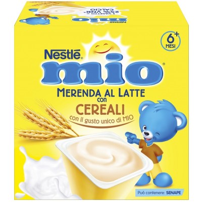 MIO MERENDA LATTE CRL 4PZ 100G MIO MERENDA LATTE CRL 4PZ 100G