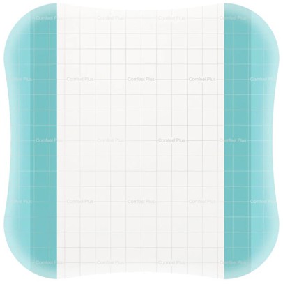 MEDICAZIONE SPECIALE ATTIVA TRASPARENTE CON IDROCOLLOIDE COMFEEL PLUS 20X20 CM 5 PEZZI MEDICAZIONE SPECIALE ATTIVA TRASPARENTE CON IDROCOLLOIDE COMFEEL PLUS 20X20 CM 5 PEZZI