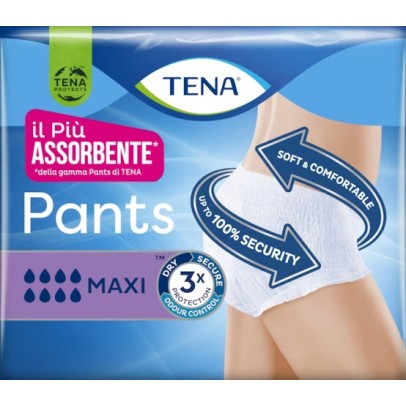 PANNOLONE PULL UP TENA PANTS MAXI TAGLIA LARGE 8 PEZZI PANNOLONE PULL UP TENA PANTS MAXI TAGLIA LARGE 8 PEZZI
